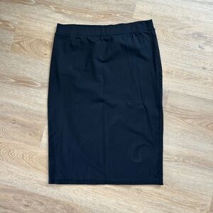 Aritzia Babaton Black Pencil Skirt